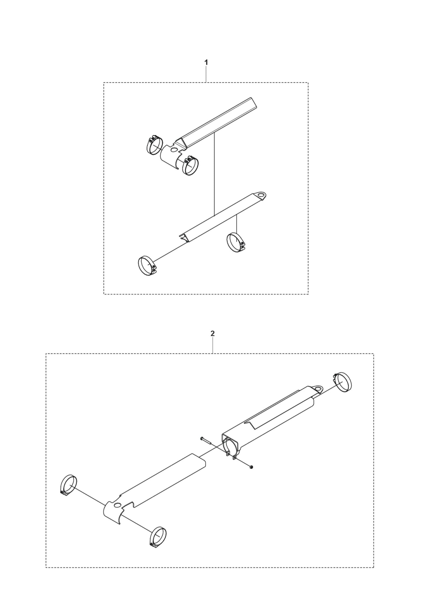 Cylinder Protection fig 1 Parts for DXR 275 By Husqvarna