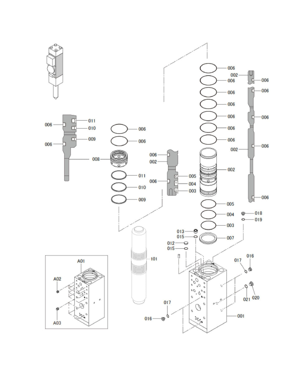 Cylinder Parts for FX770 By Husqvarna