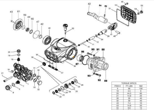 DC-2703-A0H6G (sn:11444344-99999999) Pump Assembly Parts by Mi-T-M
