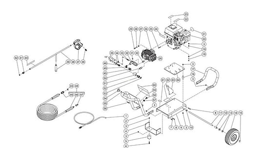 DC-2703-A0H6M, DC-2703-A0V6M, DC-2703-A0K6M (sn:11444344-99999999) Frame Assembly Parts by Mi-T-M