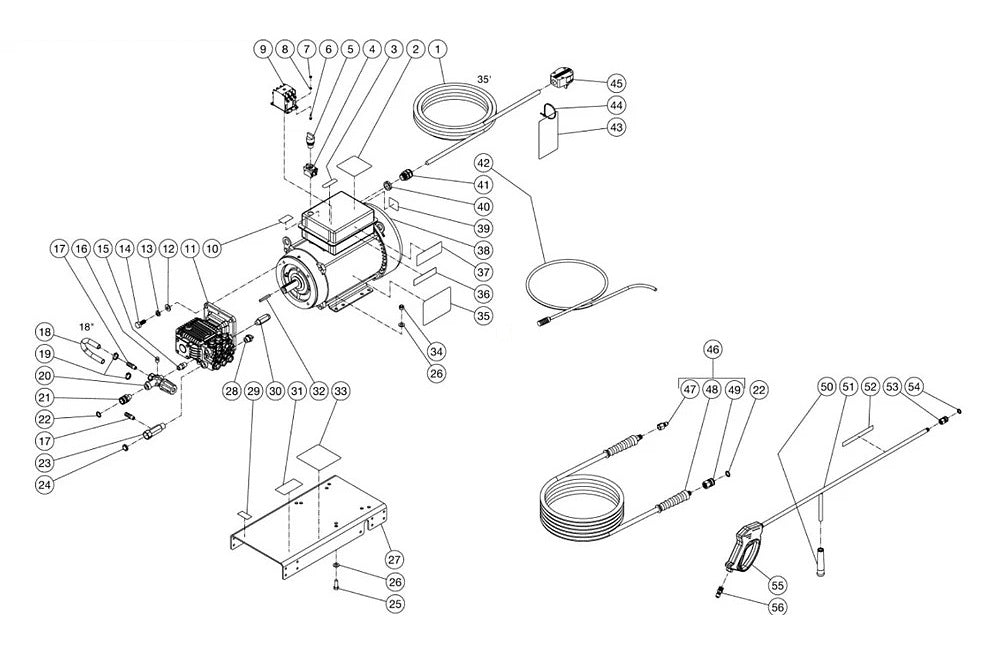 DC-3004-A0E2G-W (sn:0-11404204) Frame Assembly Parts by Mi-T-M