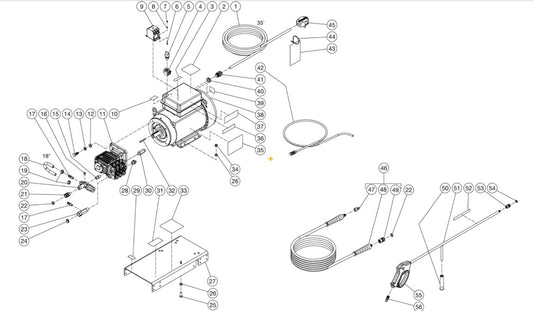 DC-3004-A0E2G-W (sn:0-11404204) Frame Assembly Parts by Mi-T-M