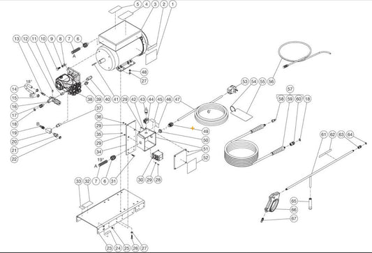 DC-3004-A0E2G-W (sn:11404205-99999999) Frame Assembly Parts by Mi-T-M