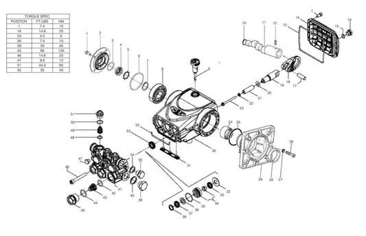 DC-3004-A0E2G, DC-3004-A0E2G-W (sn:11404205-99999999) Pump Assembly Parts by Mi-T-M