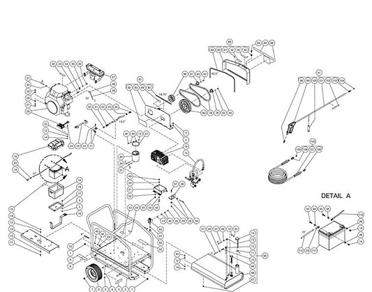 DC-5004-WC4H6A, DC-5004-WC4H6G, DC-5005-WC4H6G (sn:0-99999999) Frame Assembly Parts by Mi-T-M