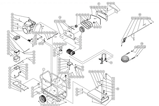 DC-7004-WC4H6G (sn:0-99999999) Frame Assembly Parts by Mi-T-M