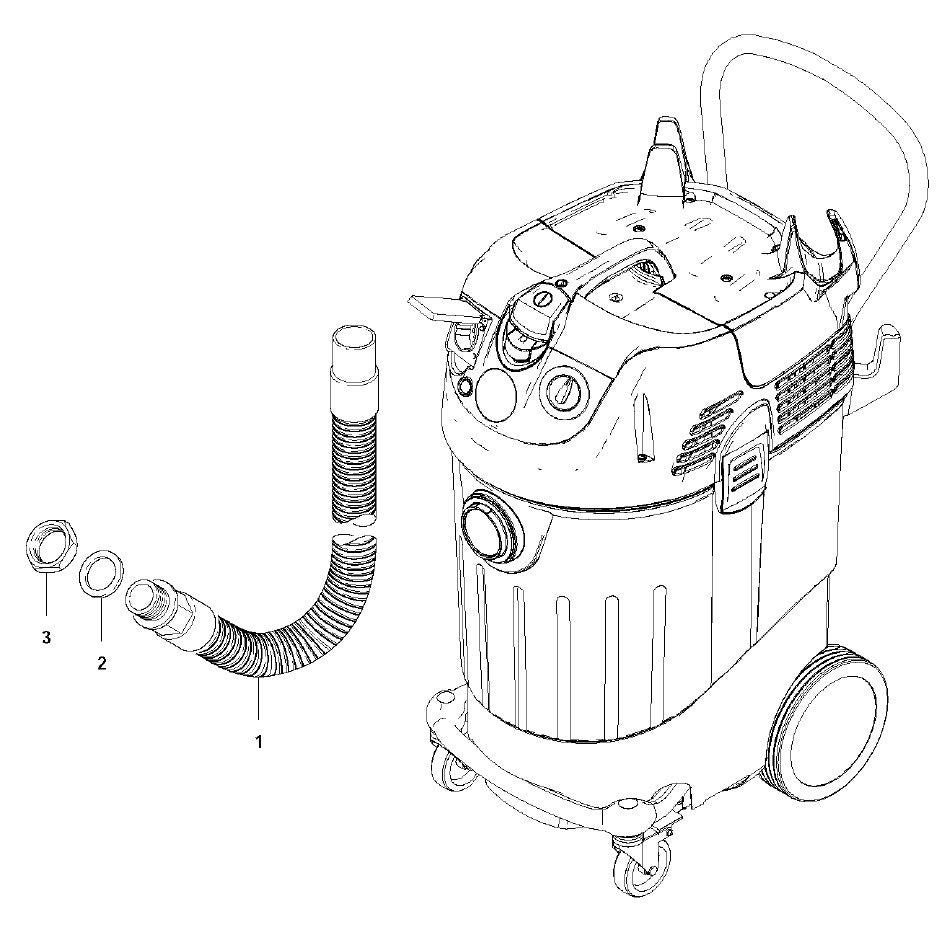 DC 1400 Hose Assembly Parts