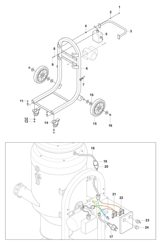DC 3300 Assembly-4 Parts