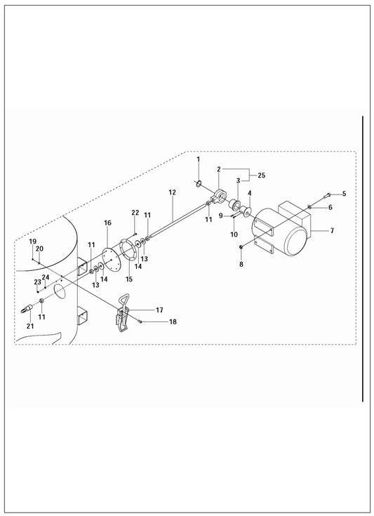 Fig 1 DC 3300 Parts For DC 3300 By Husqvarna