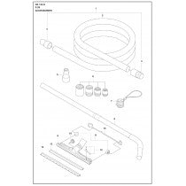 Accessories Parts For DE 120 H Parts By Husqvarna
