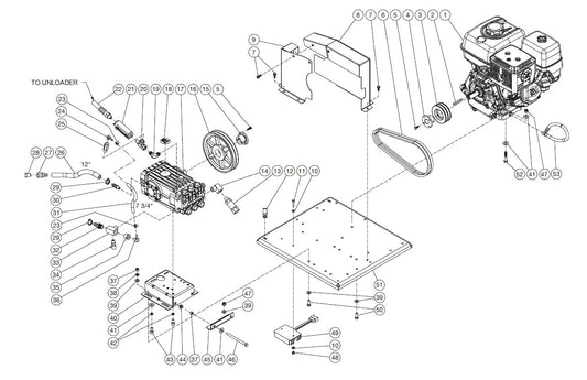 DHG-4004-B0H6G (sn:0-15122892), DHG-4004-B0V6G (sn:15122893-15152764) Isolation Plate Assembly Parts By Mi-T-M