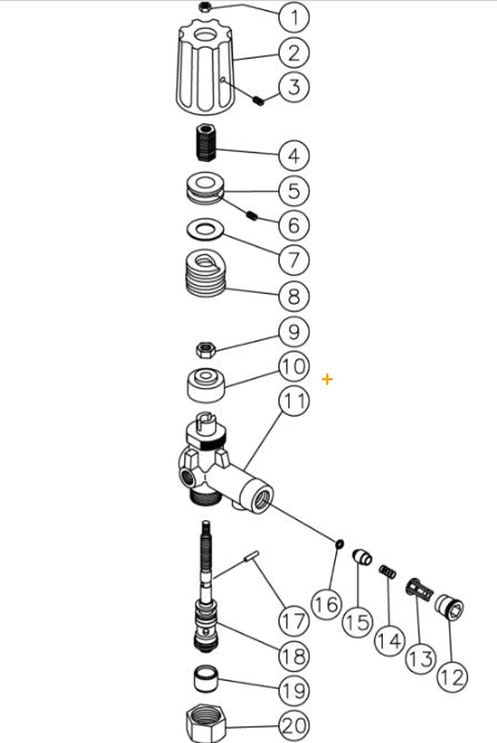 DHG-4004-D0V6G Unloader Assembly Parts By Mi-T-M