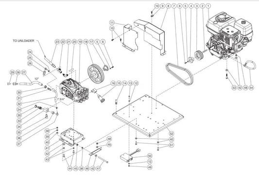 DHG-4004-B0H6G, DHG-4004-B0V6G,  DHG-4004-D0V6G (sn:15163107-99999999) Isolation Plate Assembly Parts By Mi-T-M