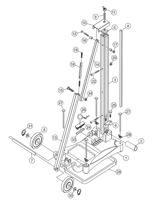 DM15A9C, CDM2CSA Drilling Rig Assembly Parts