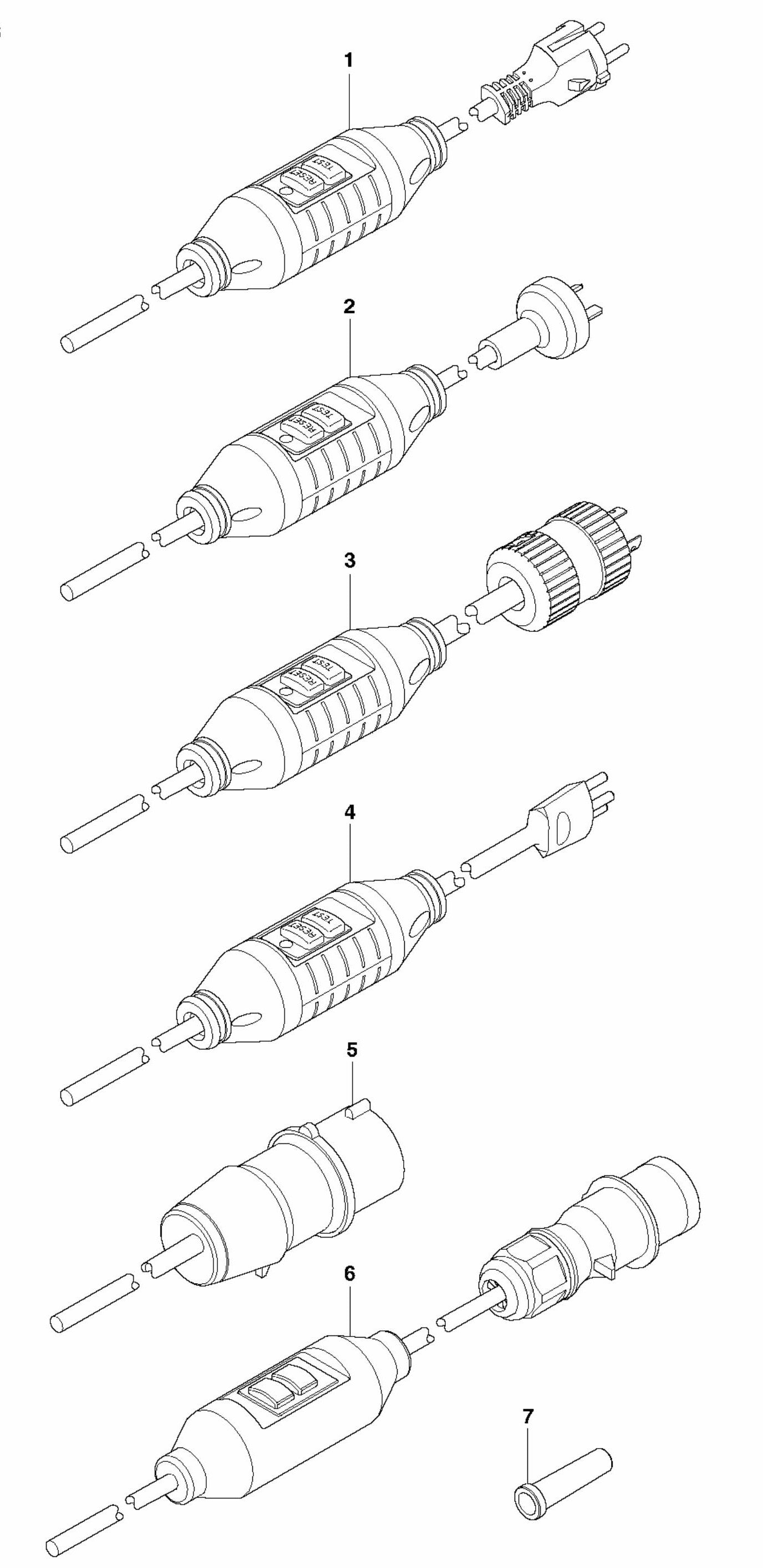 DM 220 Cables Assembly Parts by Husqvarna