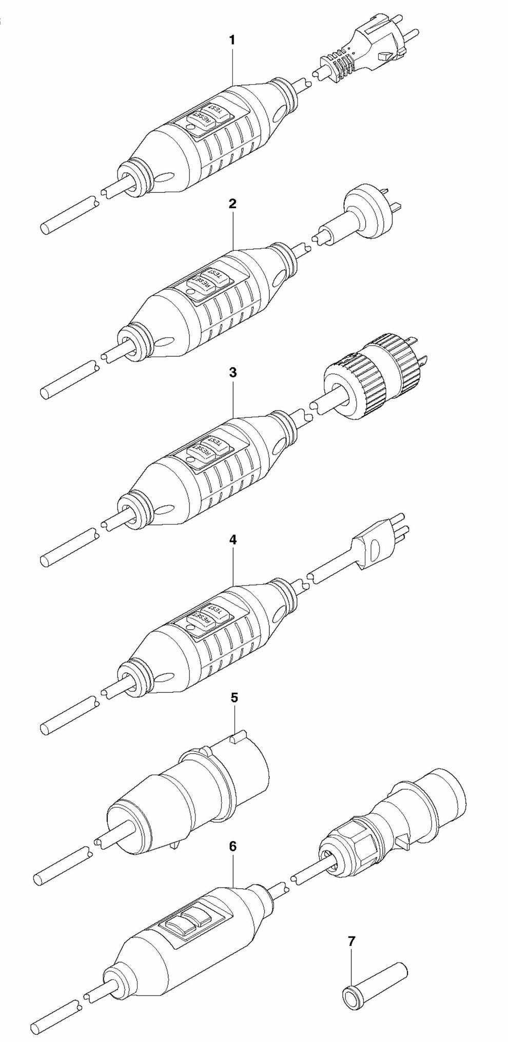 DM 220 Cables Assembly Parts by Husqvarna