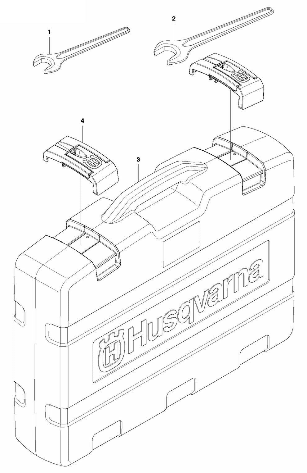 DM 230 Accessories Assembly Parts by Husqvarna