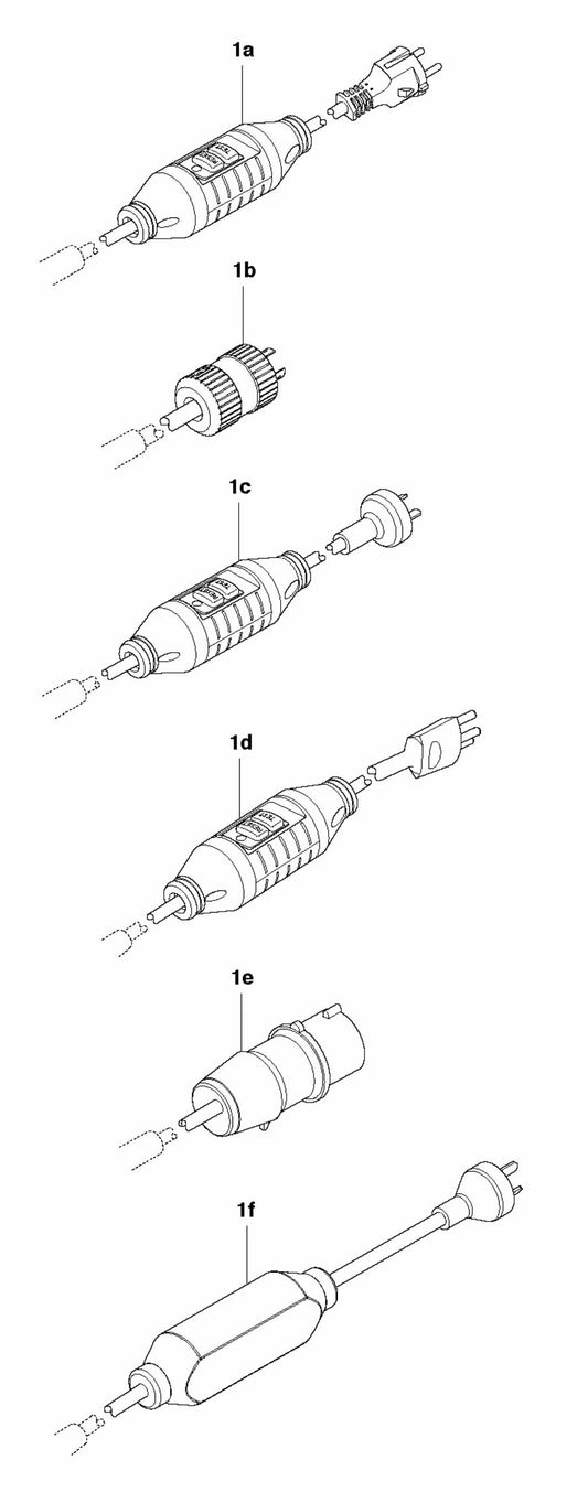 DM 230 Power Cable Assembly Parts by Husqvarna