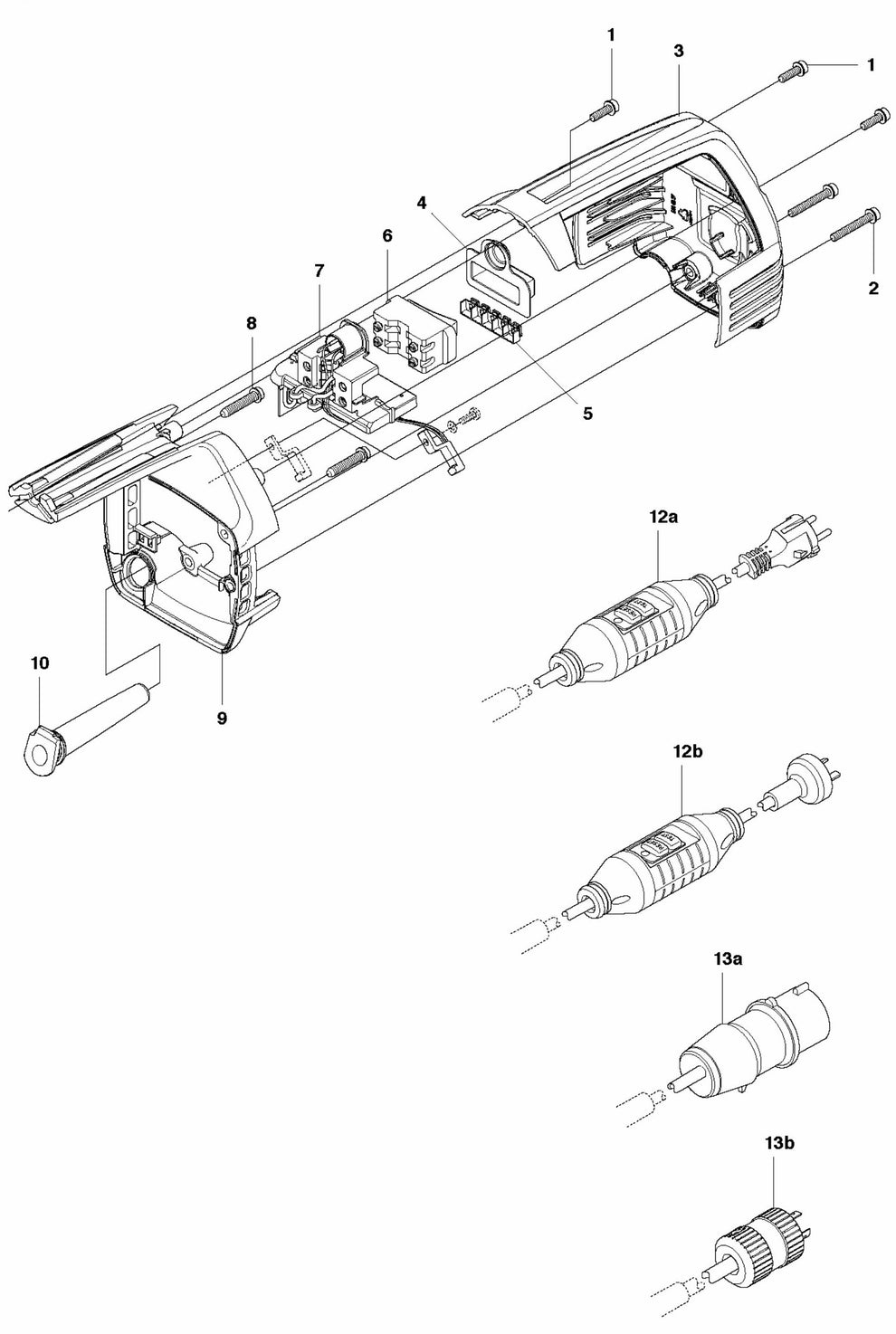 DM 280 Electronics Assembly Parts by Husqvarna