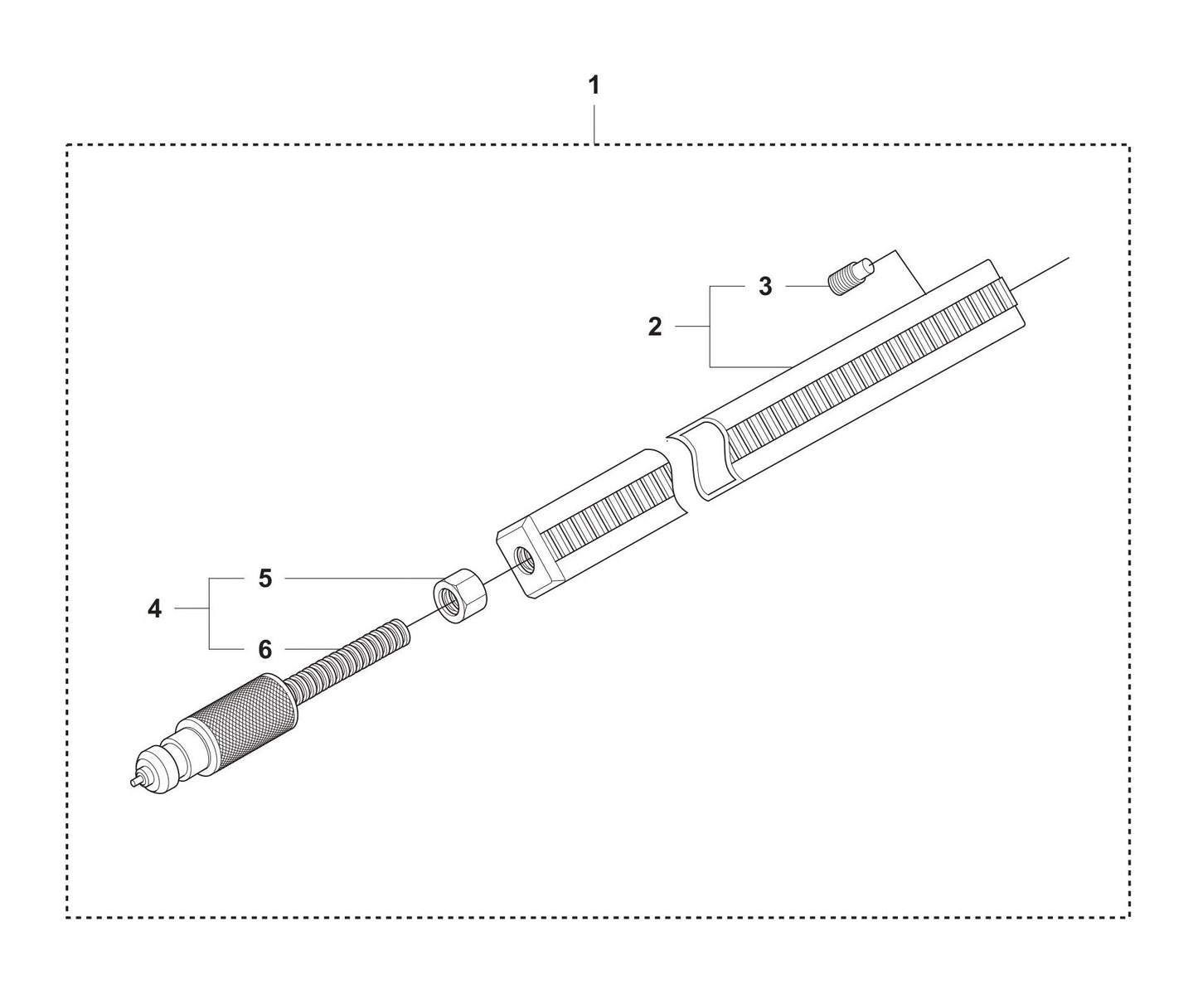 DMS 160 Drill Rack Assembly Parts