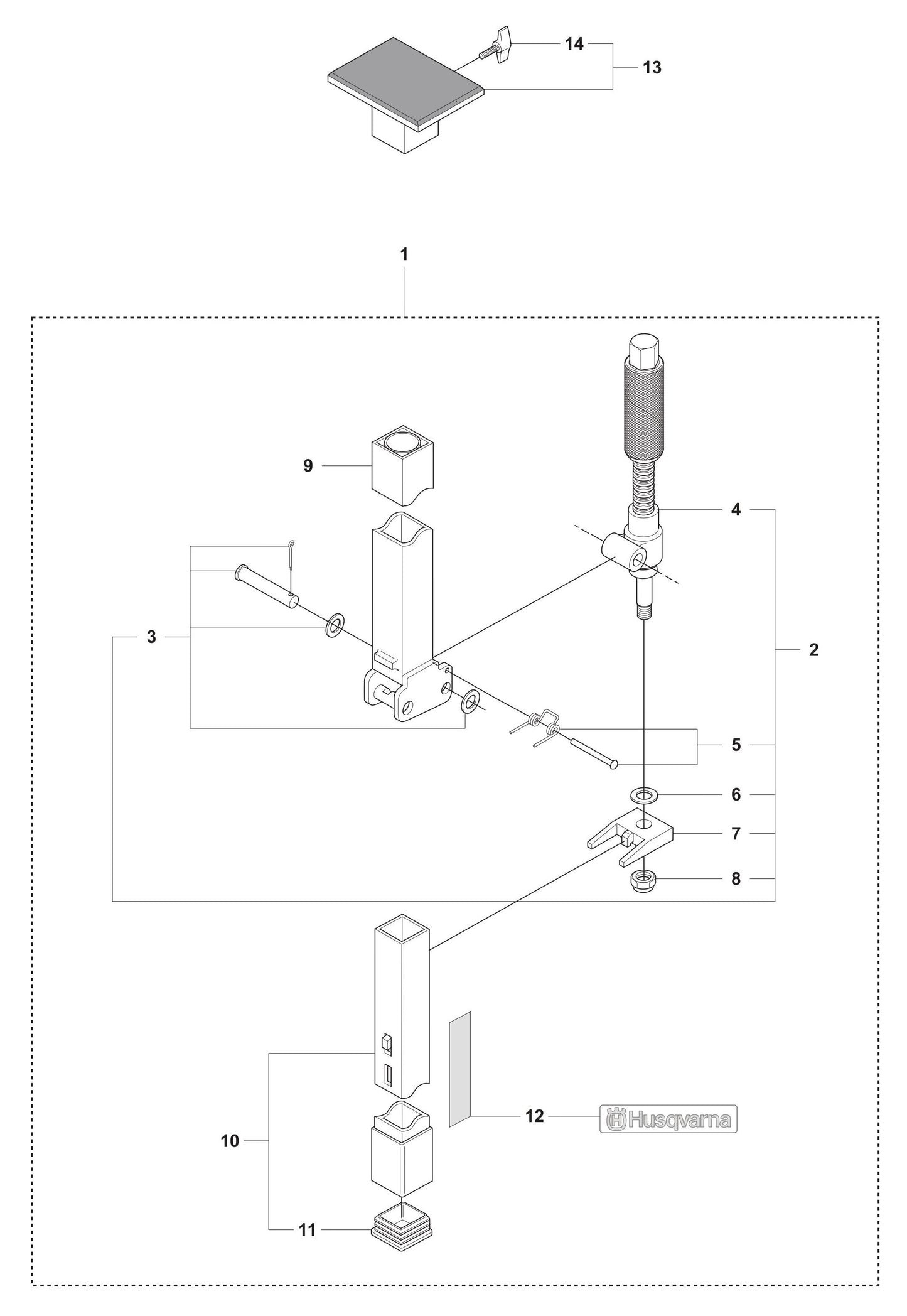 DMS 160 Expandable Column Assembly Parts