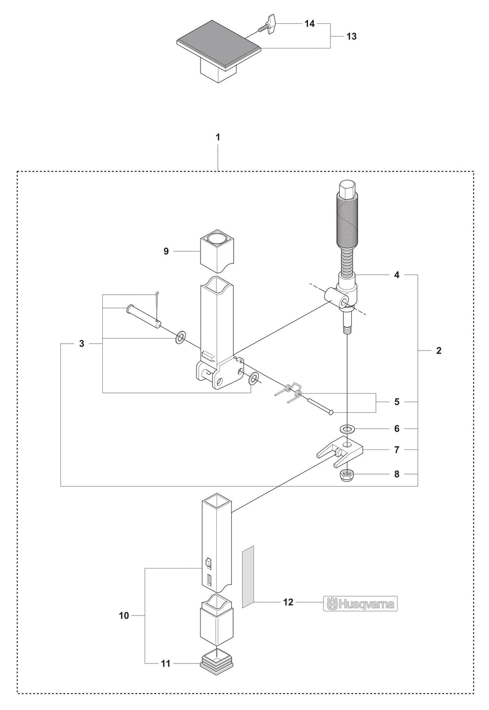 DMS 160 Expandable Column Assembly Parts