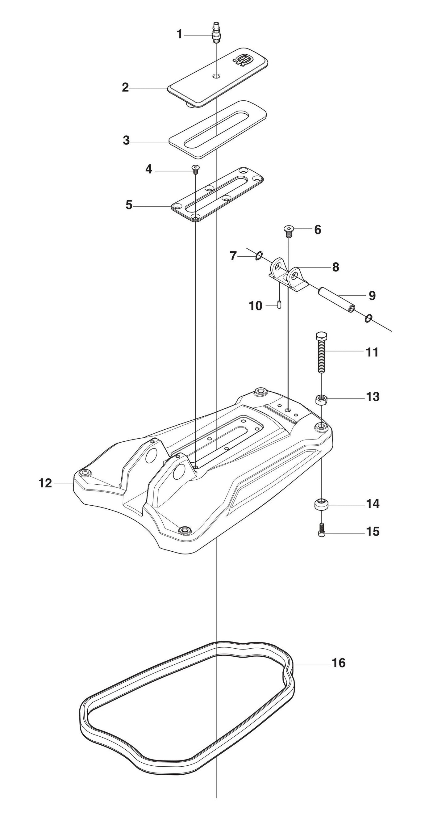 DMS 180 Base Plate Assembly Parts