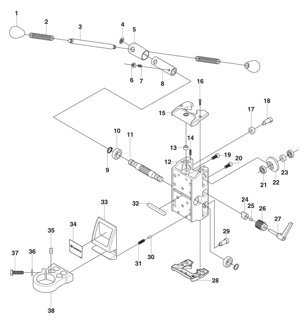 DMS 180 Carriage Assembly Parts