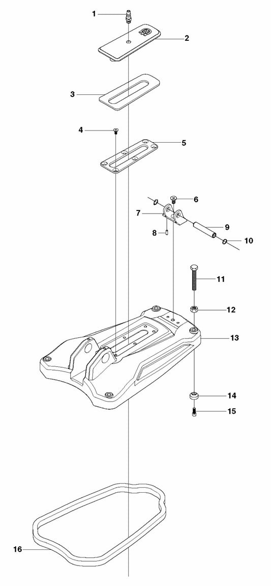 DMS 240 Base Plate Assembly Parts