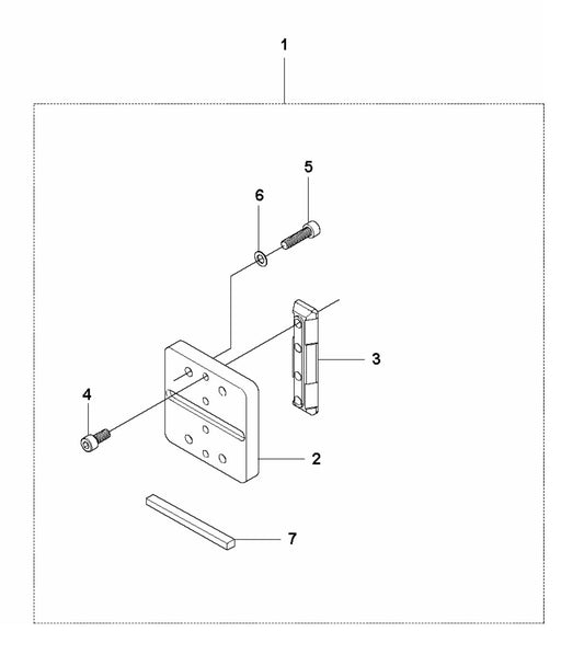 DS 70AT Frame Assembly Parts by Husqvarna