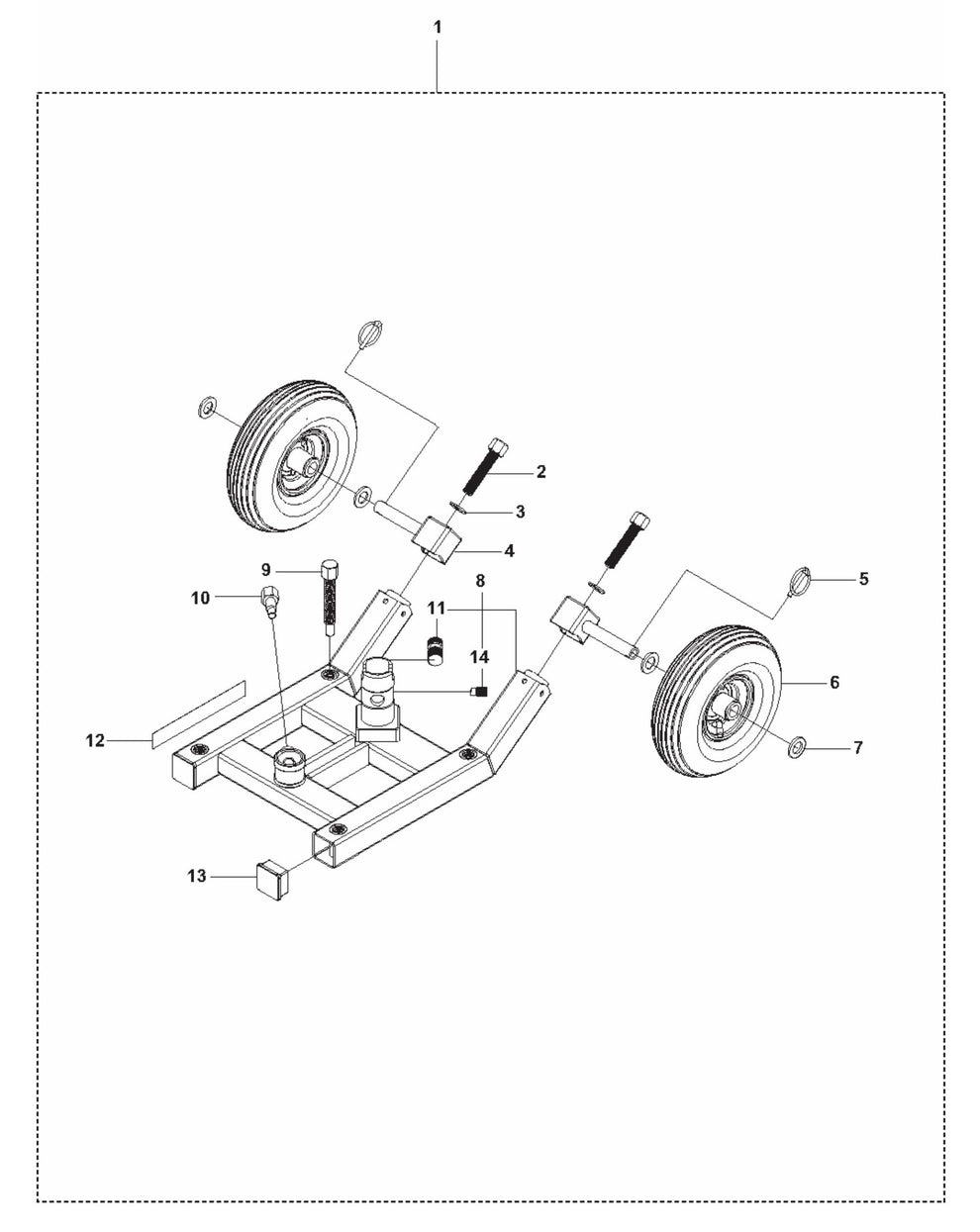 DS70 Gyro Base Plate Assembly Parts-1 by Husqvarna