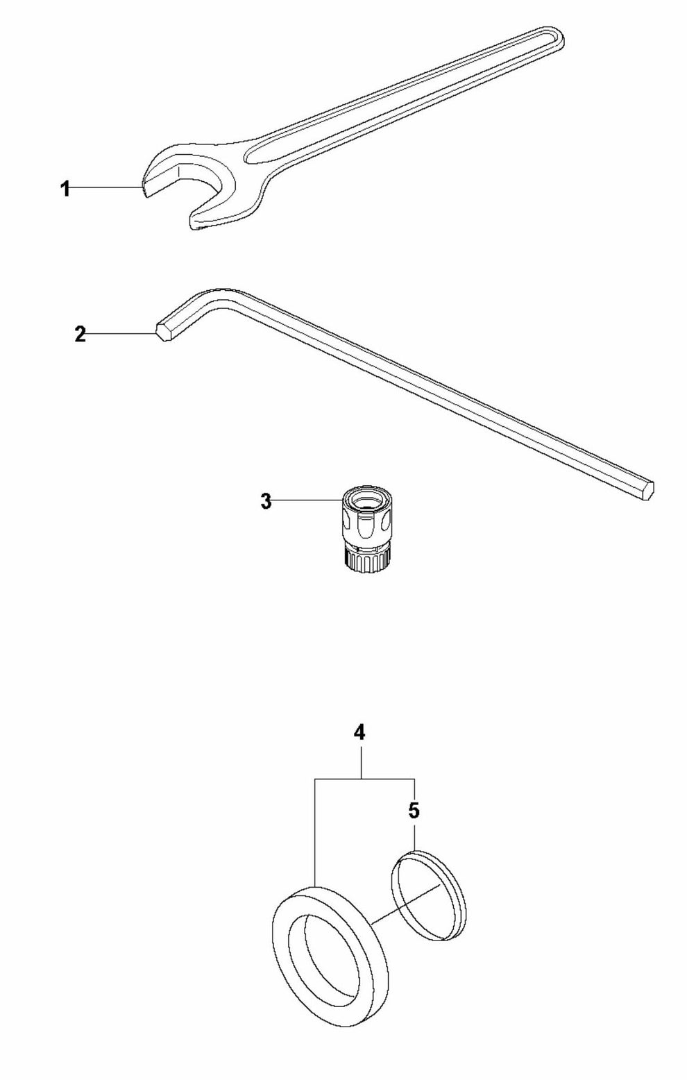 DM 650 Accessories Assembly Parts by Husqvarna