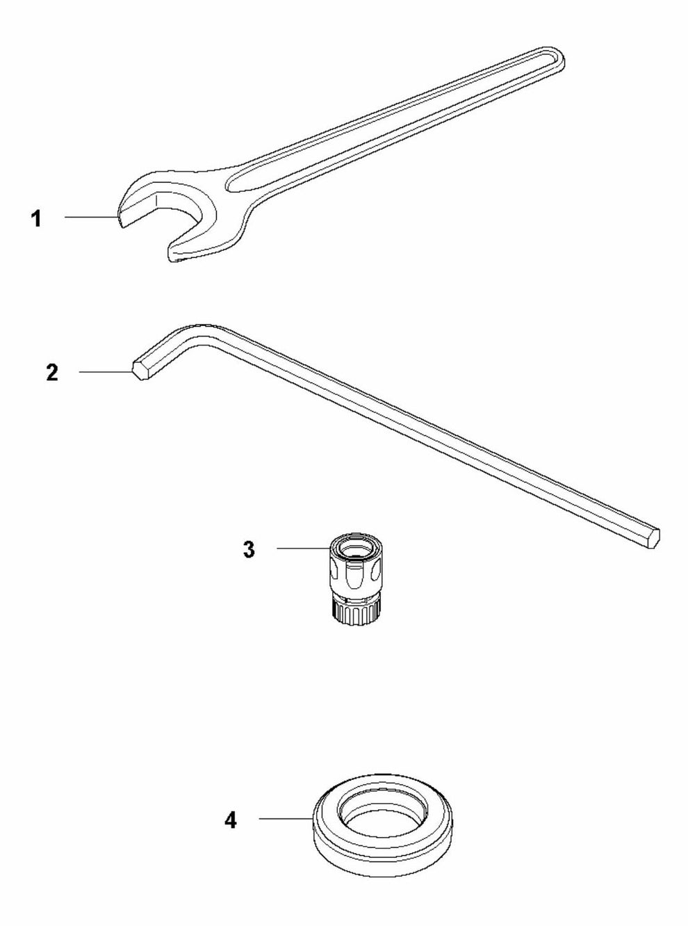 DM 700 Accessories Assembly Parts by Husqvarna