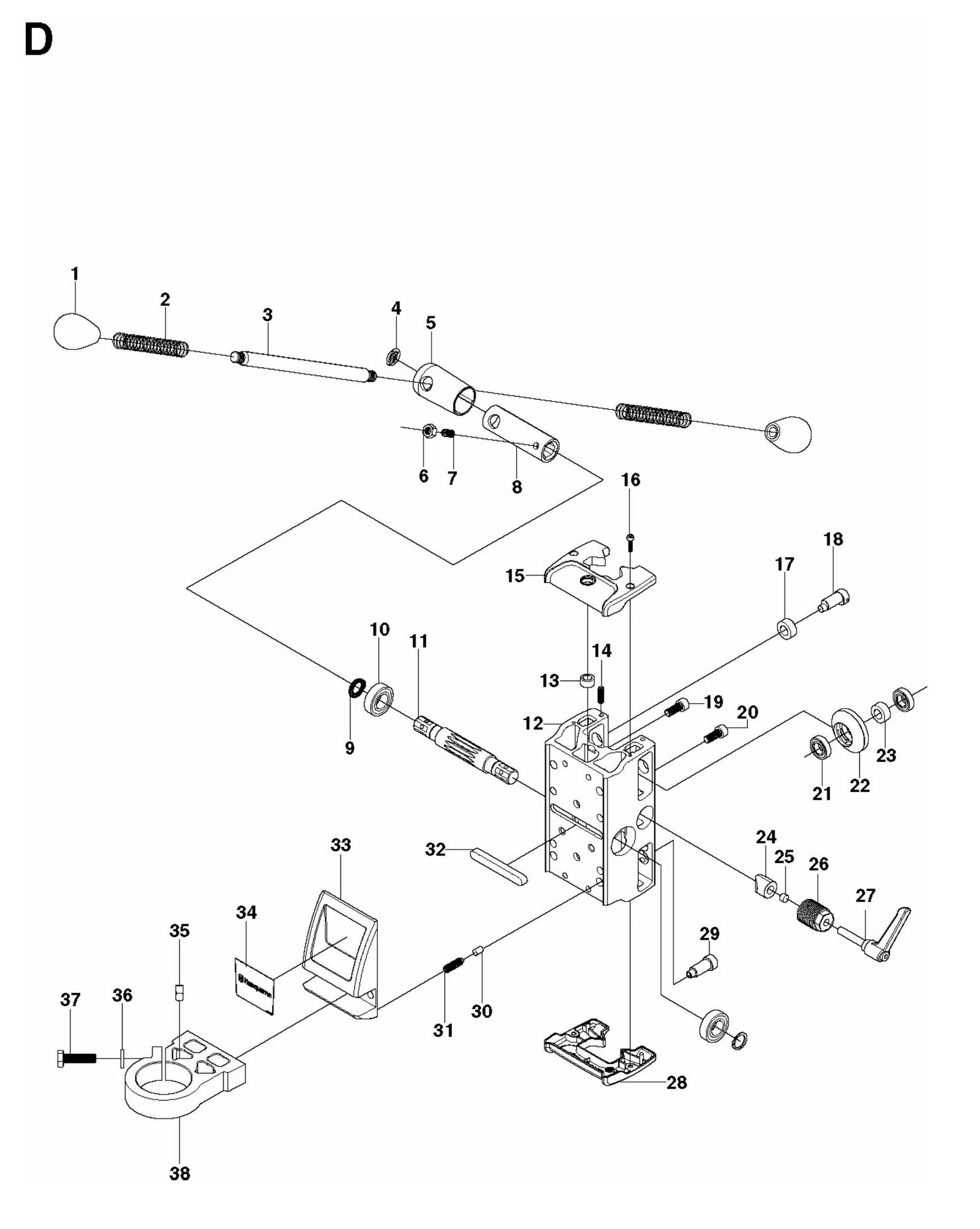 DS 150 Carriage Assembly Parts