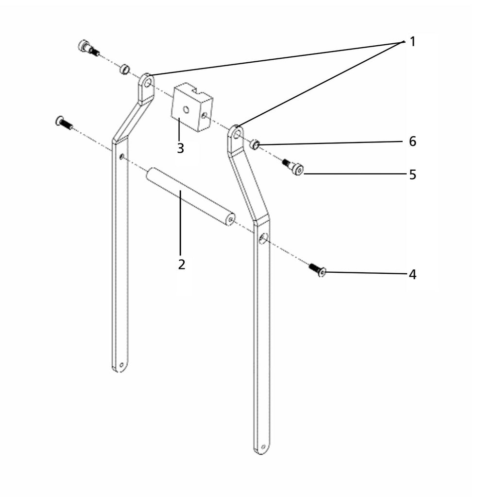 DS 160 Angle Support Assembly Parts By Husqvarna