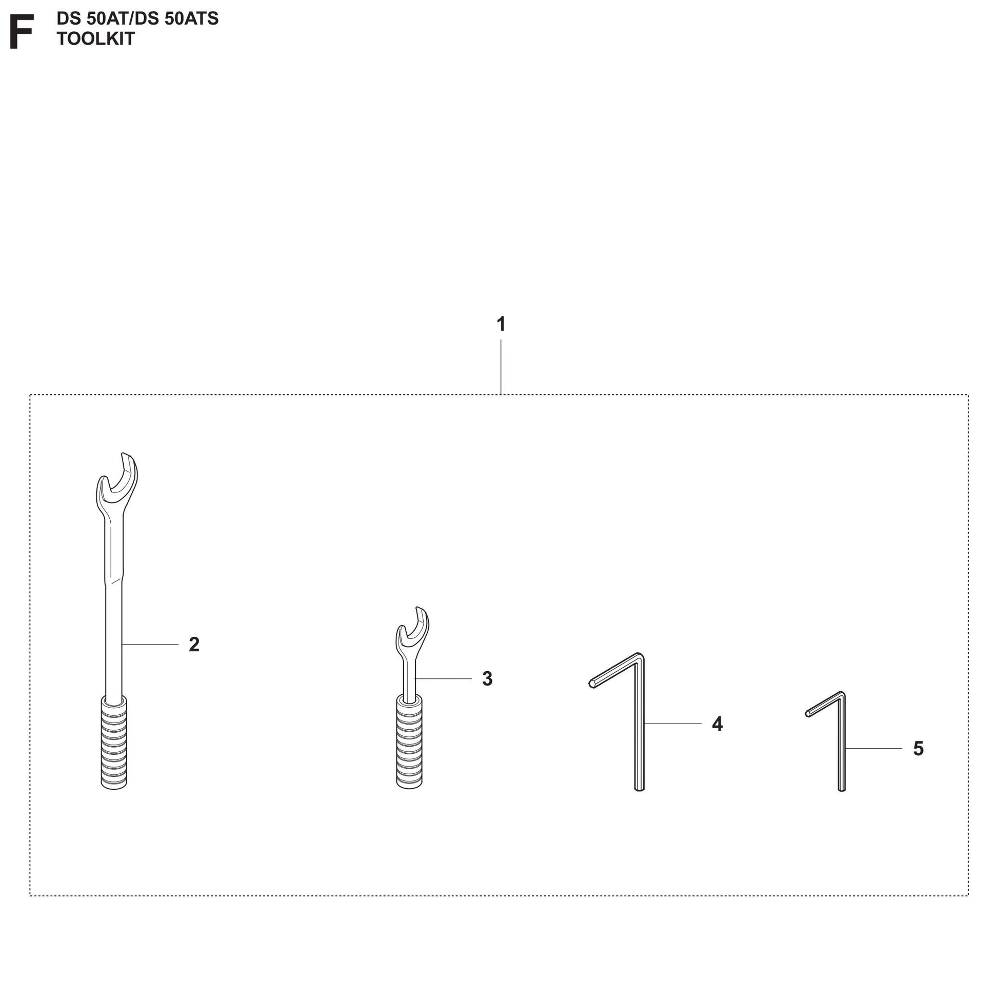 DS 50ATS Toolkit Assembly Parts