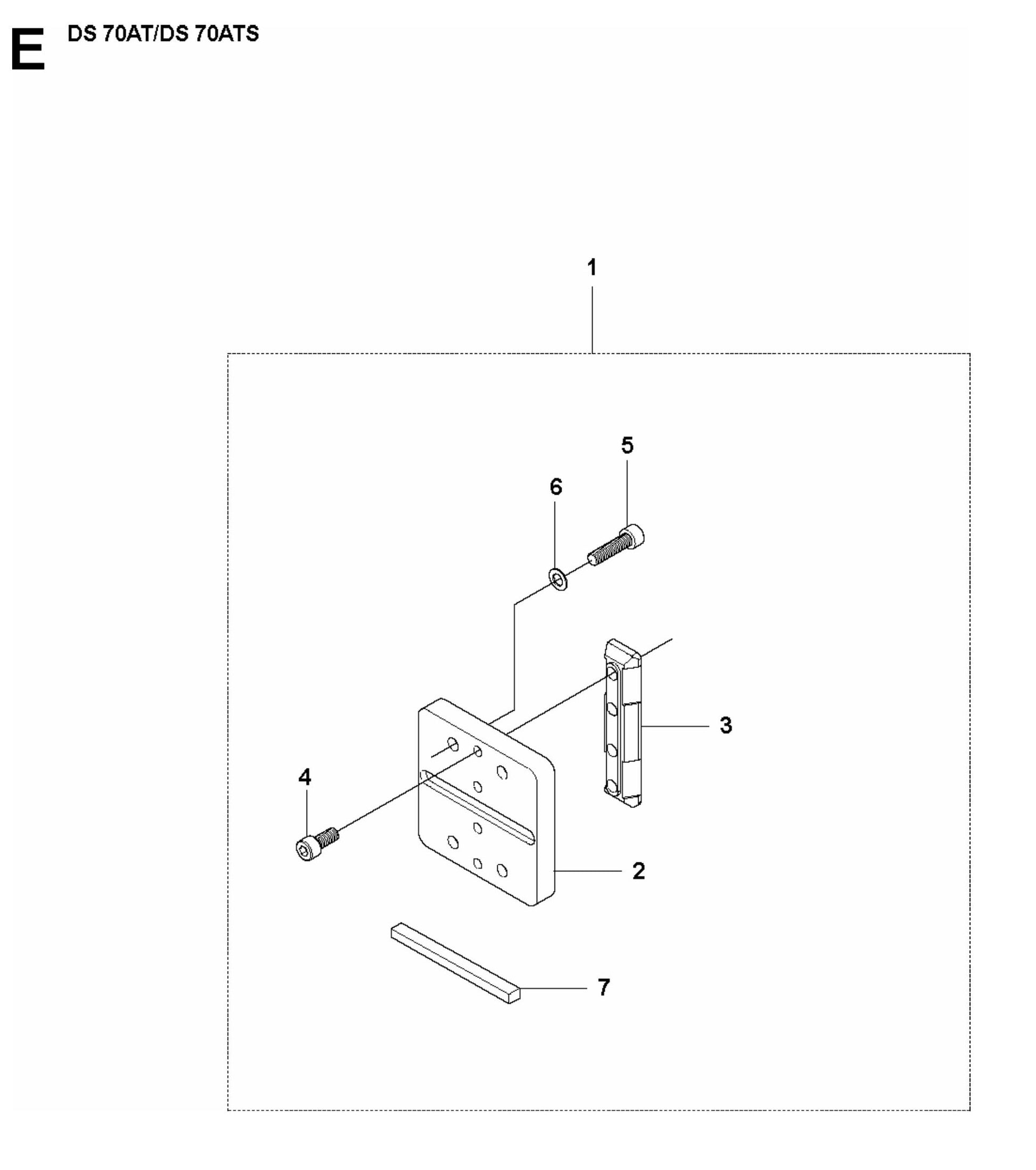 DS 70ATS Frame Assembly Parts