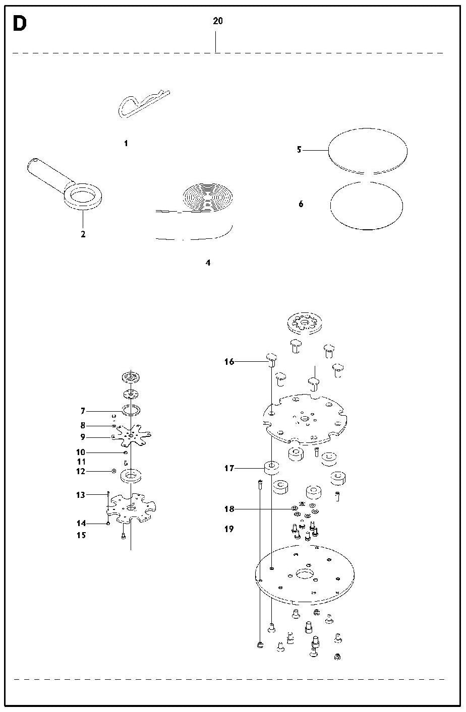 D Parts For PG 680 By Husqvarna