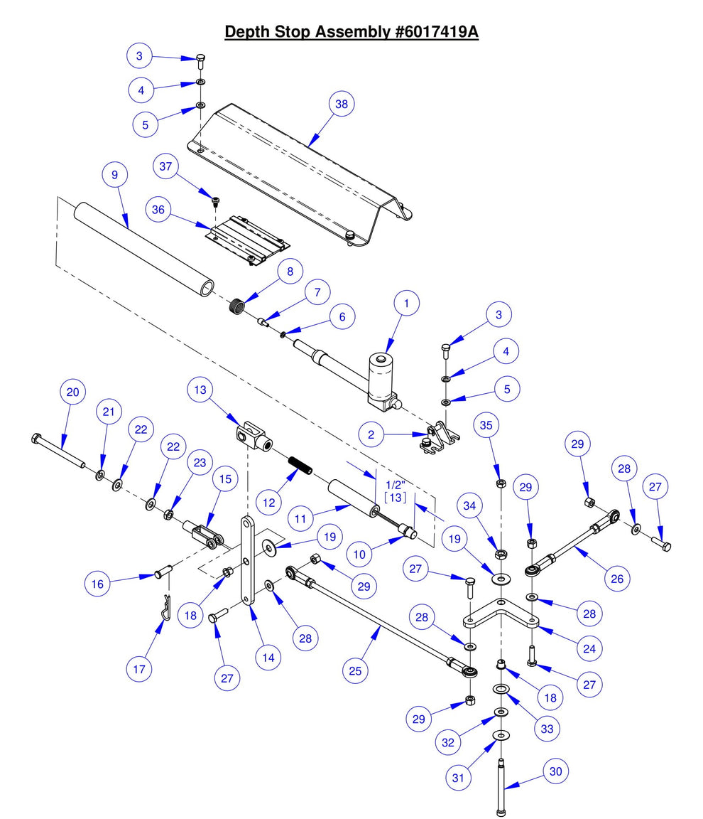 CC7574DK Depth Stop Assembly