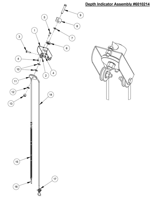 CC6566-3 Depth Indicator Assembly