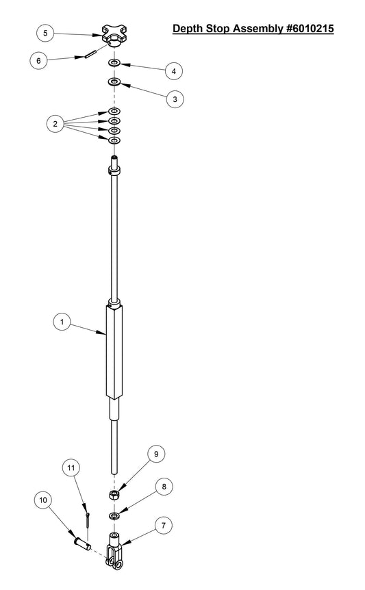CC3728 Depth Stop Assembly