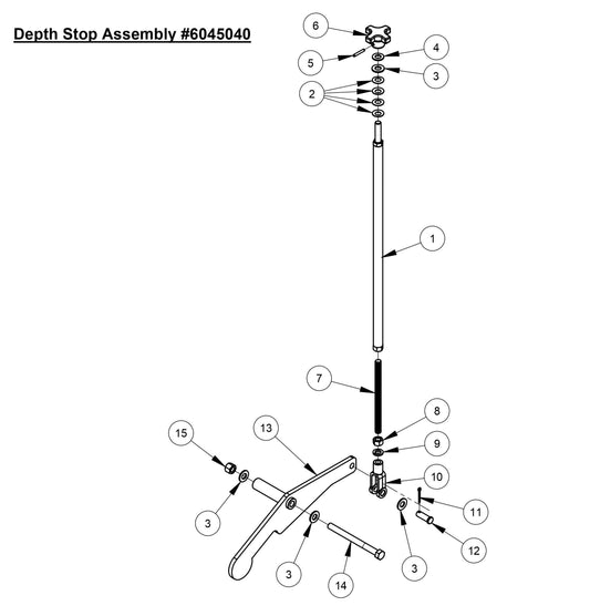 CC4144DXL Depth Stop Assembly