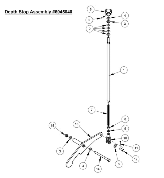 CC4144DXL-3 Depth Stop Assembly