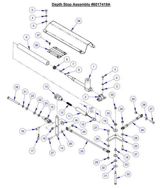 CC7574DD Depth Stop Assembly