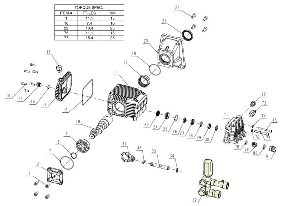 CM-4200-0MMB (sn:11390469-99999999) Pump Assembly Parts by MiTM