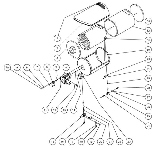 HDC Series (sn:15011231-15028656), (sn:0-15011230) Heat Exchange Assembly Parts by Mi-T-M