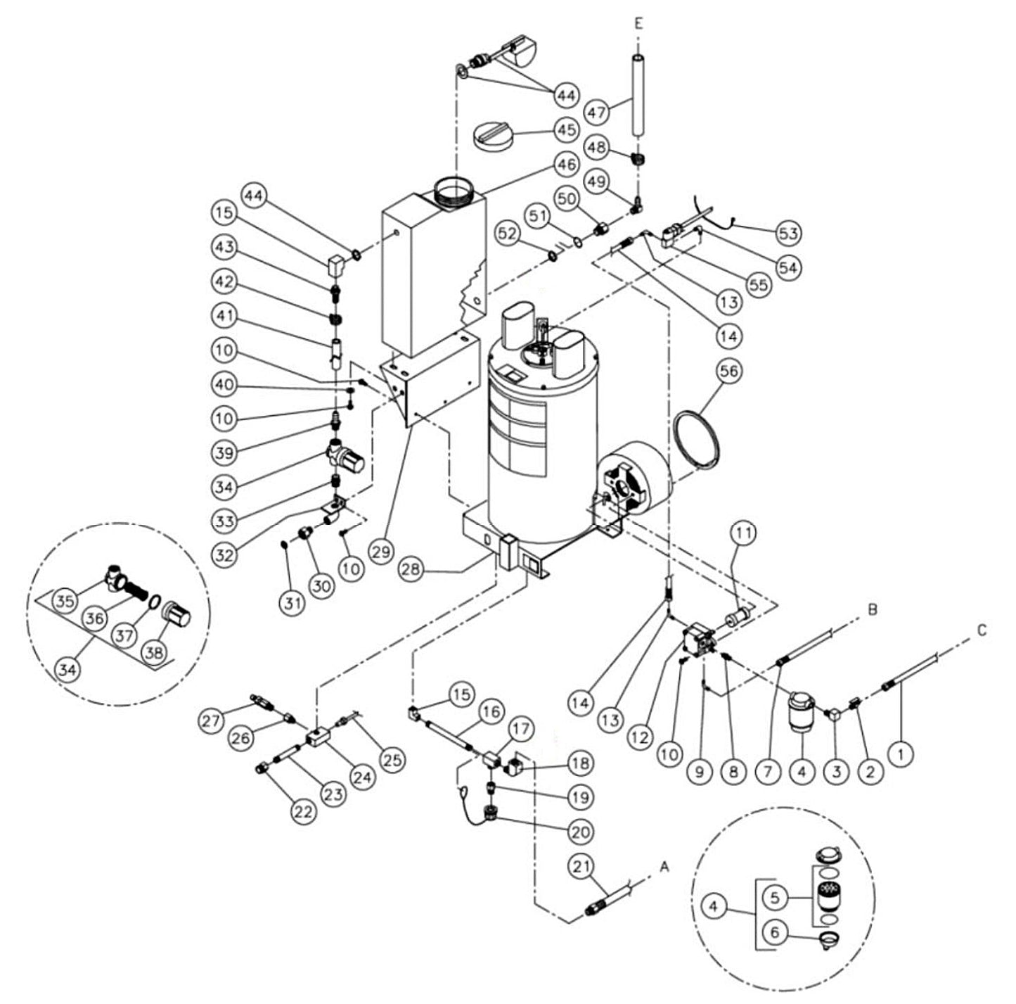 HSD Series Heat Exchanger Assembly Parts By MiTM.