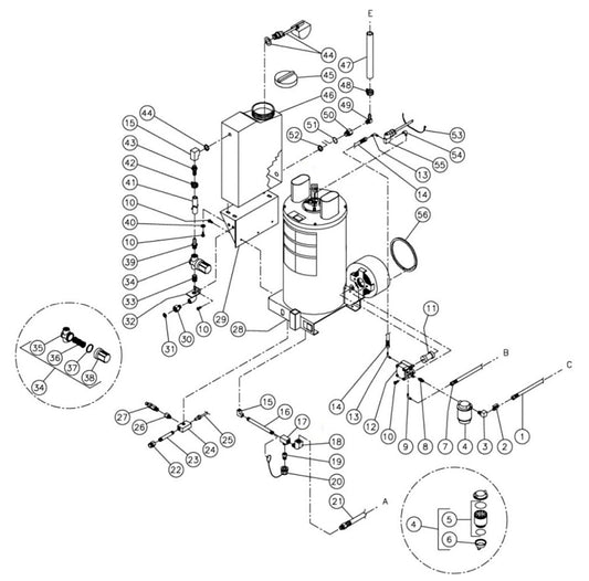 HSD Series Heat Exchanger Assembly Parts By MiTM.