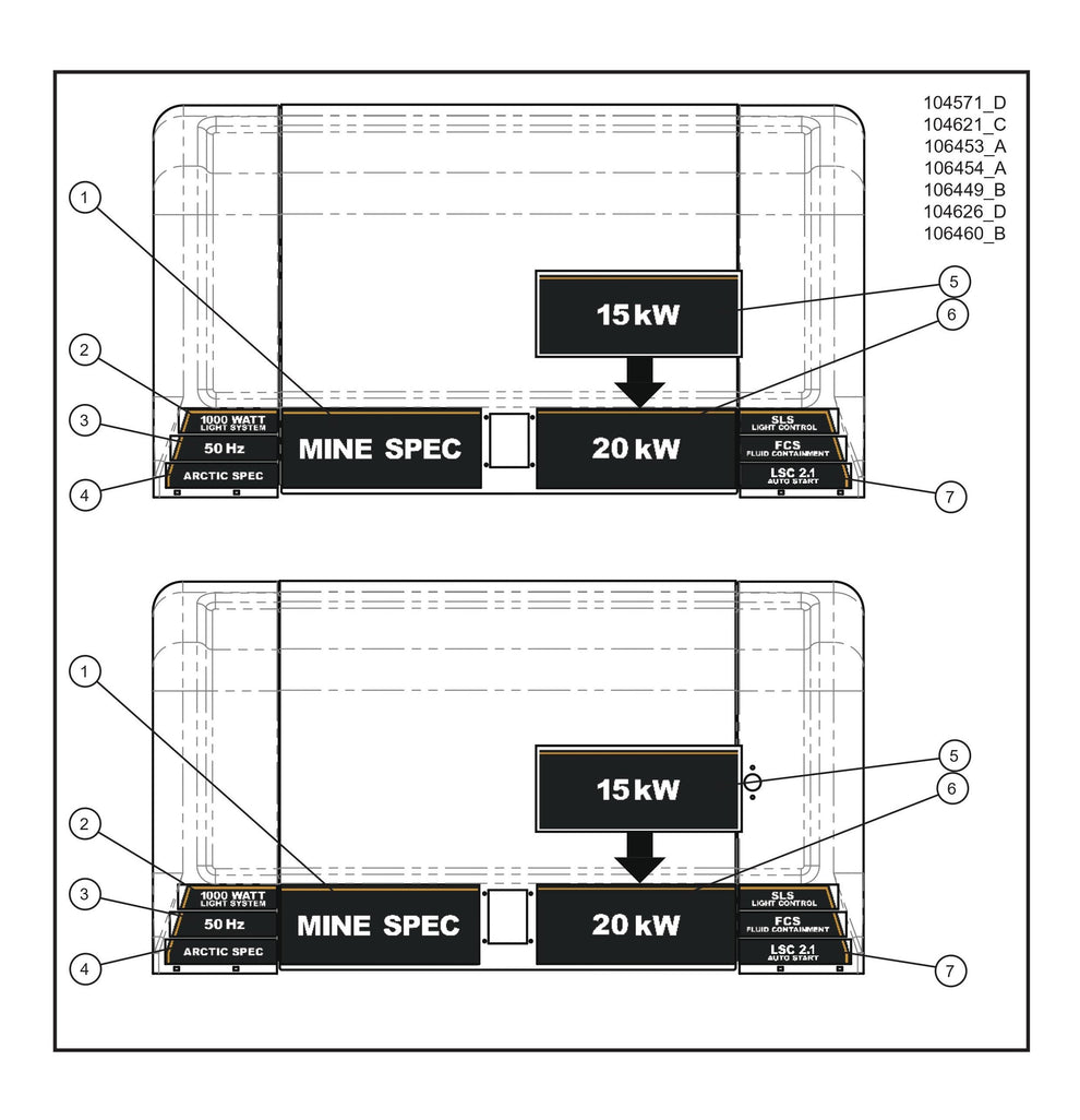 Door Stripe Decals (Fig 2) Parts By Allmand