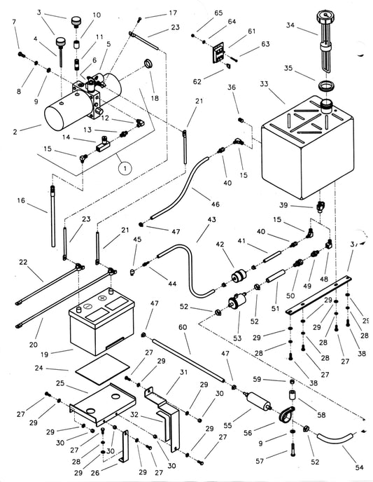 CC4000D Drawing 6 Power Supply Group